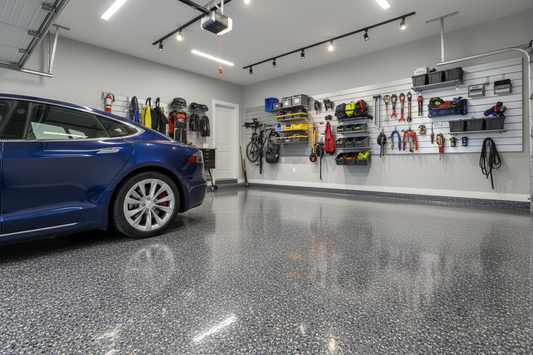 Garage Floor Flakes as a Strategic Surface System for Industrial-Grade Residential Performance