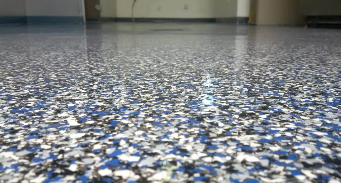 Durable and Safe Flooring with Non-Slip Flake Epoxy from VPC Flake