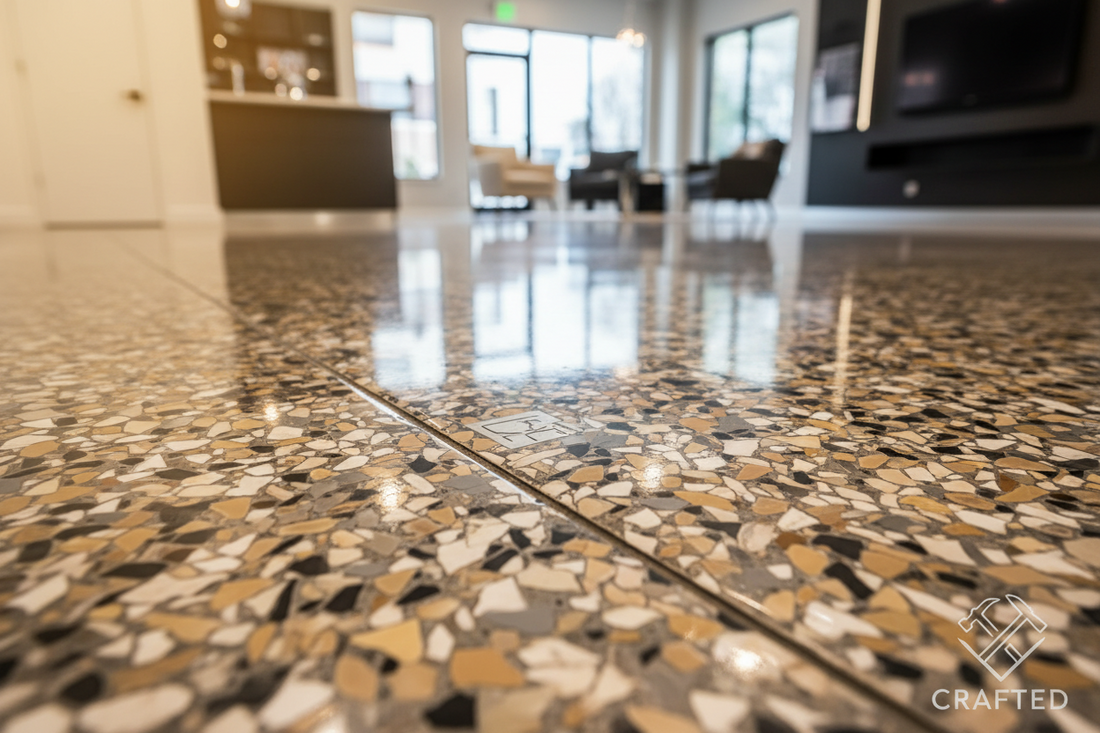 The Role of High Quality Floor Flakes in Decorative Concrete Branding