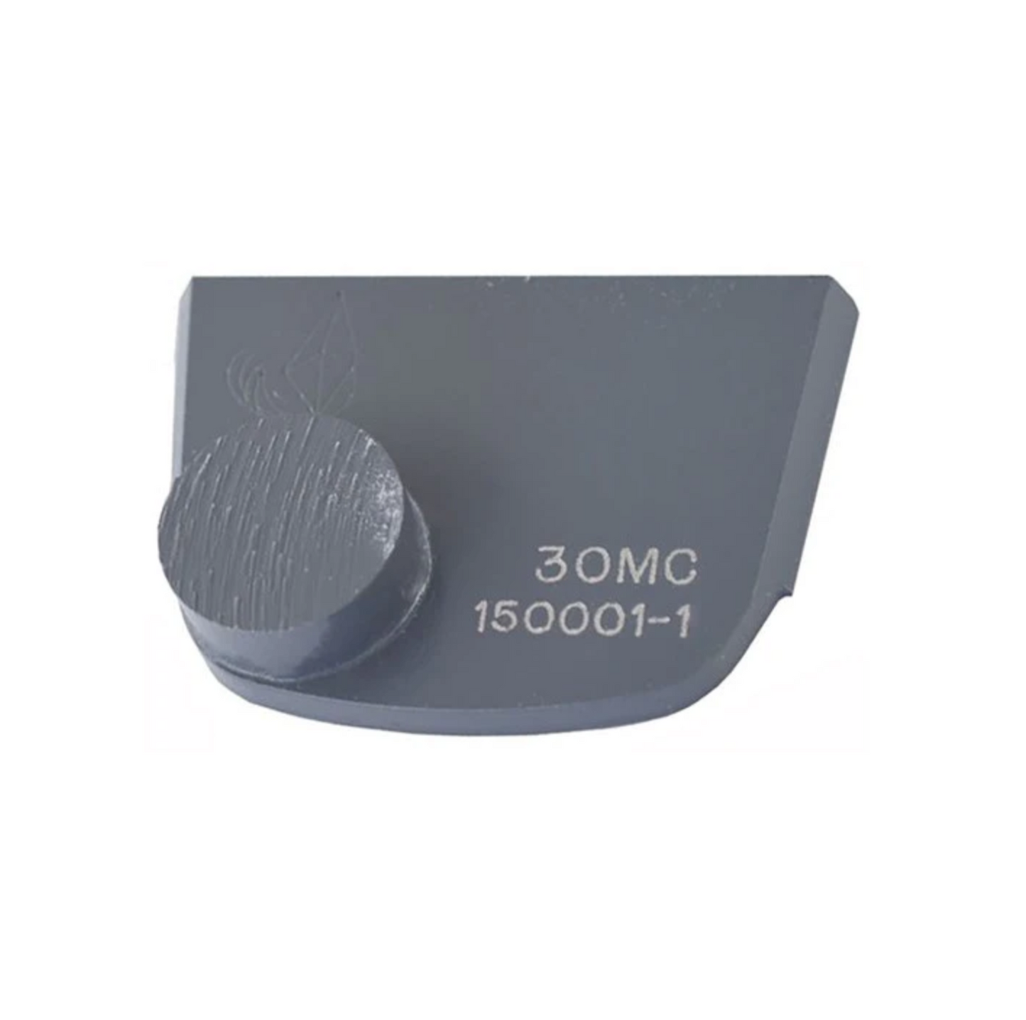 Lavina Style Diamond Quick Change Single Button - 30 Grit -Medium Concrete - GRAY